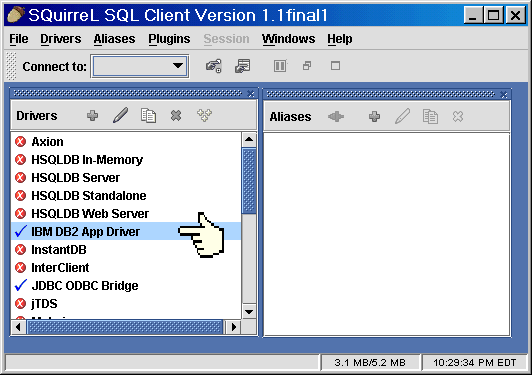 Figure 2. IBM DB2 App Driver